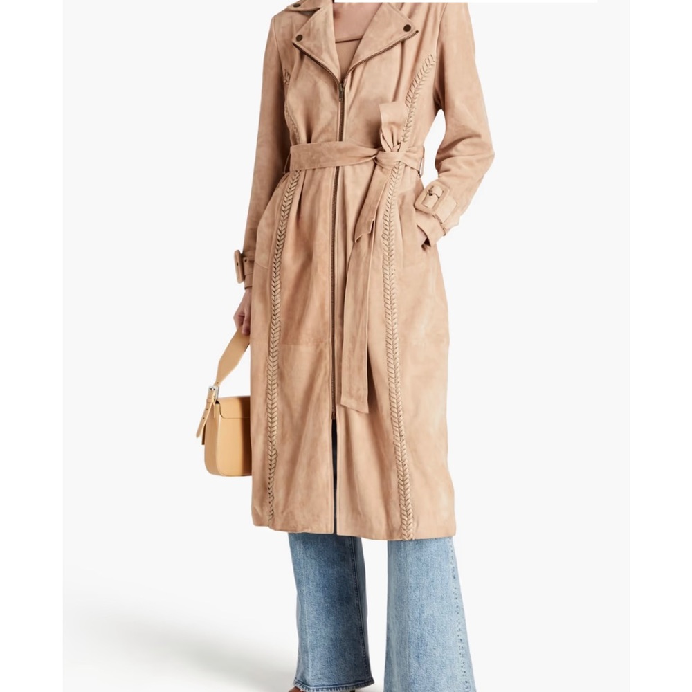 SOLD - Retrofete Donna Suede Coat